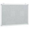 vidaXL Magnetna tabla 60x40x1,7 cm aluminij