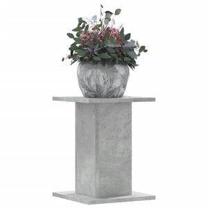 vidaXL Stojalo za rastline 2 kosa betonsko sivo 30x30x40 cm inž. les