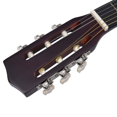 vidaXL Klasična kitara za otroke in začetnike 8-delni komplet 3/4 36"