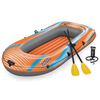 Bestway Napihljiv čoln Oranžna 246 x 122 cm PVC
