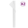 vidaXL Vrtna koprena 2 zvitka 70 g/m&sup2; 10x1,6 m