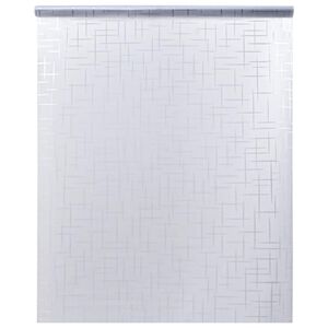 vidaXL Okenska folija matirana vzorec zvezd 45x500 cm PVC