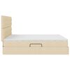 vidaXL Postelja z dodatnim prostorom za shranjevanje in vzmetnico