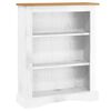 vidaXL Knjižna omara 3-nadstropna borovina Corona Range 81x29x100 cm
