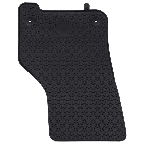 vidaXL Avto preproga 4 pcs Črna primeren za VW GOLF VIII Variant 2020-