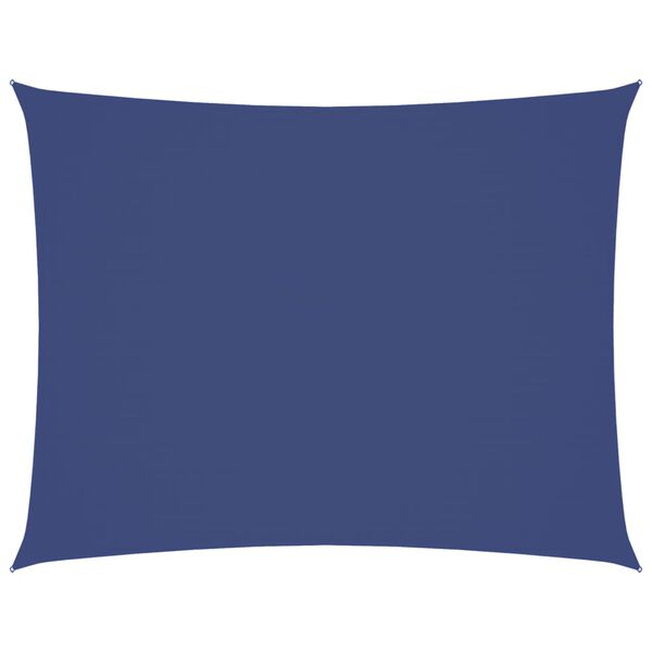 vidaXL Senčno jadro oksford blago pravokotno 3,5x4,5 m modro