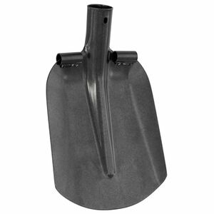 vidaXL Glava lopate srebrna 33 x 21 cm Pra&scaron;no lakirano jeklo