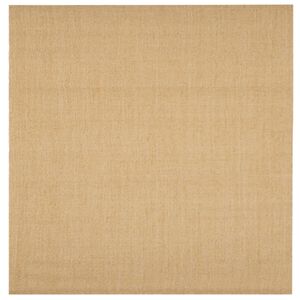 vidaXL Preproga naravni sisal 100x100 cm