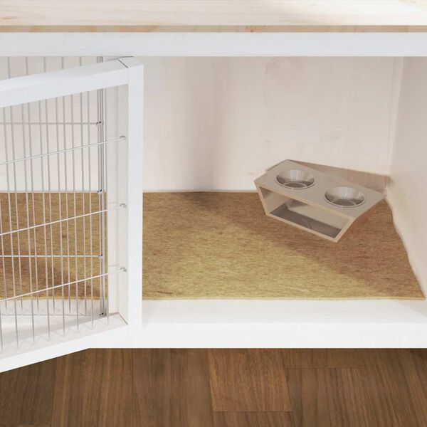 vidaXL Konopljina podloga za glodavce 0,5x25 m 5 mm