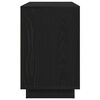 vidaXL Strani &scaron;al Črna Orehovina 102 x 35 x 55 cm Konstruiran les