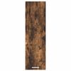 vidaXL Viseča omarica Dimljeni oreh 30 x 31 x 100 cm Konstruiran les