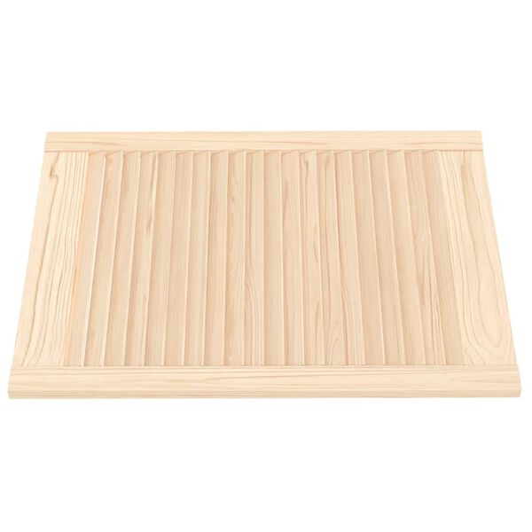vidaXL Vrata za omarico z letvicami 2 kosa 69x49,4 cm trdna borovina