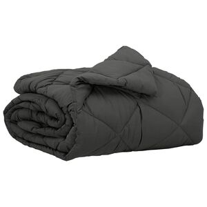 vidaXL Poletna odeja Antracit 200 x 135 cm Mikrovlakna