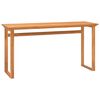 vidaXL Pisalna miza 120x45x75 cm trdna tikovina