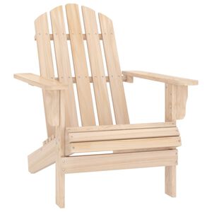 vidaXL Vrtni stol Adirondack trden les jelke
