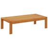 vidaXL Vrtna miza 100x50x27 cm trden akacijev les