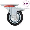vidaXL Gibljiva kolesa 8 kosov 75 mm