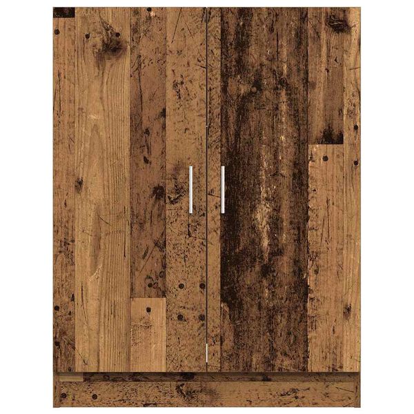 vidaXL omara za pralni stroj iz starega lesa 70,5x71,5x91,5 cm