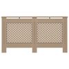 vidaXL Pokrov za radiator 152x19x81,5 cm MDF