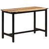 vidaXL Jedilna miza 110x60x76 cm trden mangov les