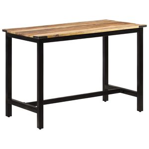 vidaXL Jedilna miza 110x60x76 cm trden mangov les