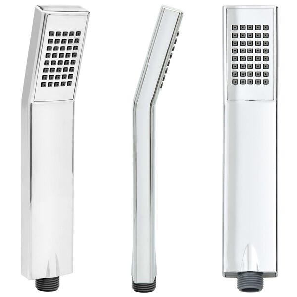 vidaXL Ročni tu&scaron; krom