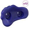 vidaXL Oprijemala za plezanje 12 kos Modra 100 x 67 x 43 mm PP