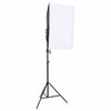 vidaXL Komplet za foto studio z lučmi in ozadjem