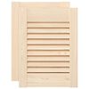 vidaXL Kabinetna vrata Louvred 2 kosa 39,5x29,5 cm Masivni les Pine