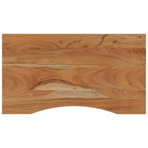 vidaXL Mizna plo&scaron;ča 100x50x2,5 cm pravokotna trden akacijev les
