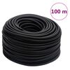 vidaXL Hibridna zračna cev črna 0,6" 100 m guma in PVC