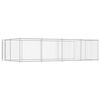 vidaXL Zunanji pasji boks 7,6x3,8x1,9 m