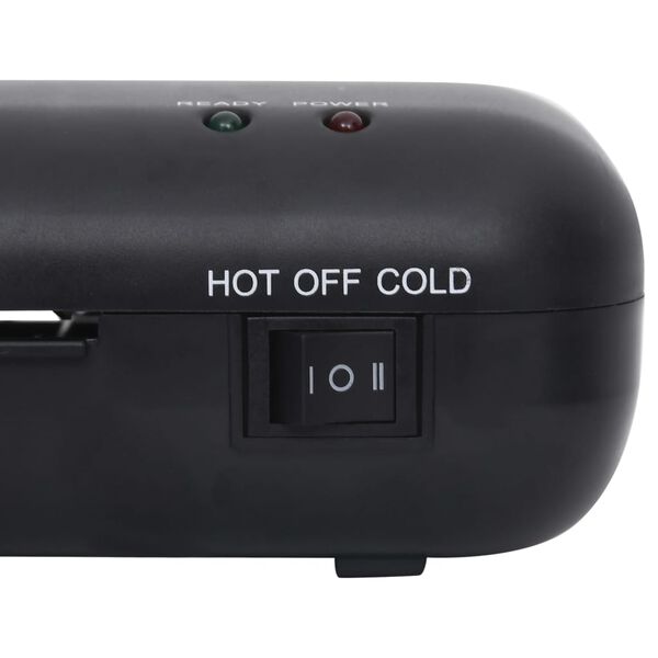 vidaXL Plastifikator 4 v 1 A4 črn