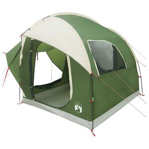 vidaXL Avto &scaron;otor Zelena 239 x 210 x 210 cm Poliester in jeklo