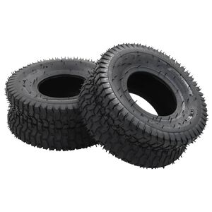 vidaXL Pnevmatike za samokolnico 2 kosa 15x6,00-6 4PR guma