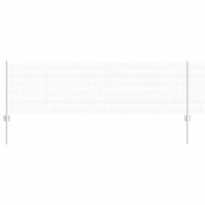 vidaXL Varjen žični ograjo s stebri 100 x 0,6 m Pocinkano jeklo Mreža