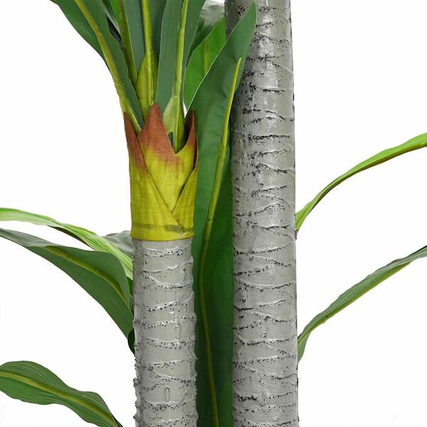 vidaXL Umetno drevo Dracaena 36 listov 120 cm zelena
