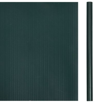 vidaXL Vrtna platna 4 kosi PVC 35x0,19 m mat zelena