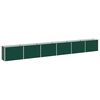 vidaXL Povi&scaron;ana vrtna gredica Zelena 480 x 40 x 55 cm