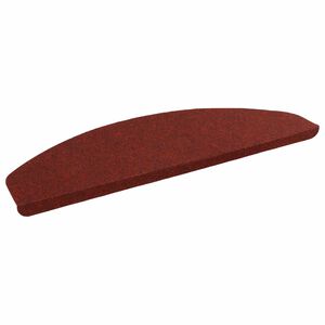 vidaXL Samolepilni stopni&scaron;čni tepihi 15 kos 80 x 28 x 3,5 cm Rdeča