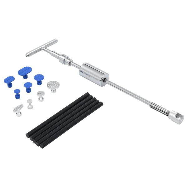 vidaXL 15-delni komplet za popravilo udrtin brez barvanja