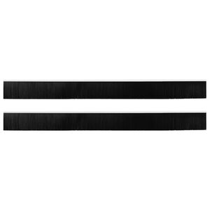 vidaXL Samolepljiva tesnila za vrata 2 kos 100 cm Aluminijeva zlitina