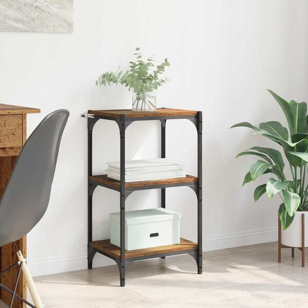 vidaXL Knjigovni omar Star les 40 x 33 x 70,5 cm