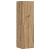 vidaXL 3 kosi stenske TV omarice Artisan Oak Engineered Wood
