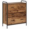 vidaXL Strani &scaron;al Star les 97 x 33 x 81 cm Inženirski les