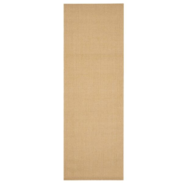 vidaXL Preproga naravni sisal 66x200 cm