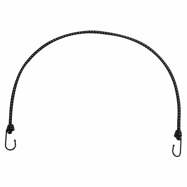 vidaXL Bungee vrv z odsevnimi trakovi in kavlji 50 kosov 100 cm