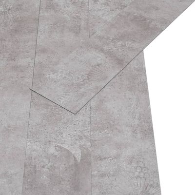 vidaXL Samolepilne PVC talne plošče 5,21 m² 2 mm zemeljsko sive barve