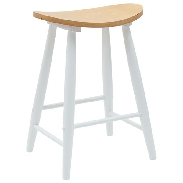 vidaXL Jedilni stoli 2 pcs Bela 46 x 37 x 63 cm Masivno gumovo les