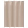 vidaXL Zavese za zatemnitev z obroči 2 pcs Taupe 140 x 140 cm